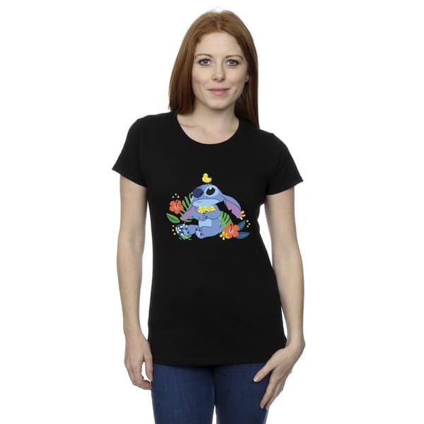 Disney Dam/Tjej Lilo & Stitch Birds - T-shirt i bomull