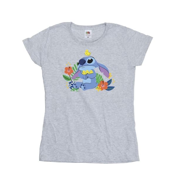 Disney Dam/Tjej Lilo & Stitch Birds - T-shirt i bomull