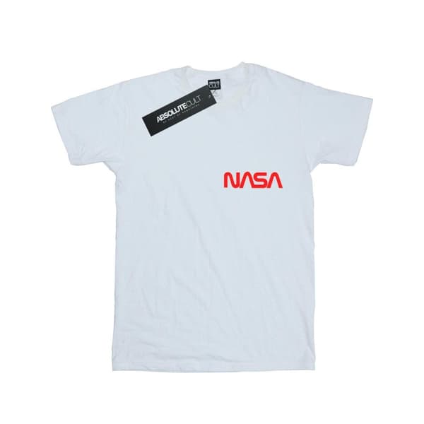 NASA Boys Modern Logo Chest T-Shirt