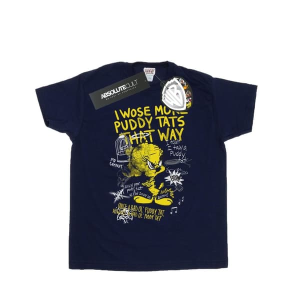 Looney Tunes Pojkar Tweety Pie More Puddy Tats T-shirt
