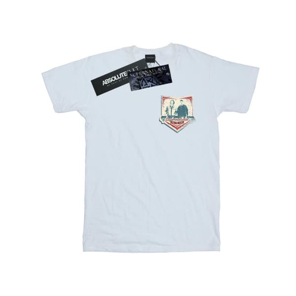 Supernatural Herr Winchester bröst t-shirt med tryck