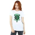 Pikkukuva 2 / 3: Harry Potter Womens/Ladies Slytherin Toon Crest Cotton Boyfriend T-Shirt