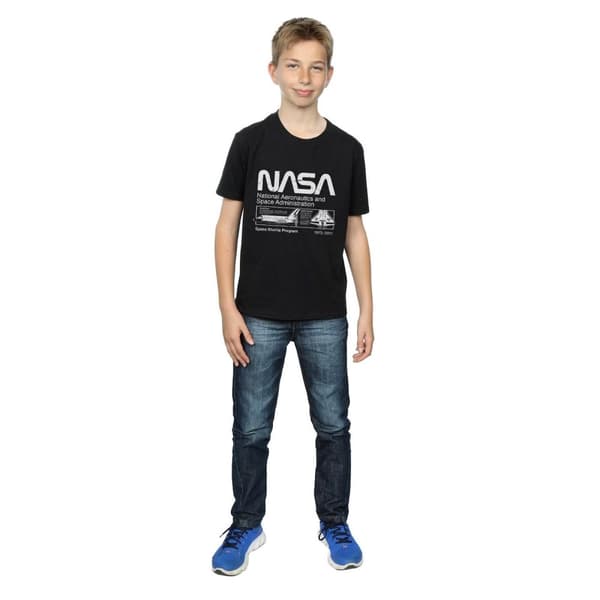 NASA Klassisk rymdfärje-T-shirt för pojkar