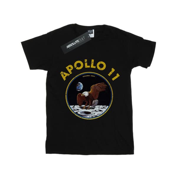 NASA Girls Classic Apollo 11 Cotton T-Shirt