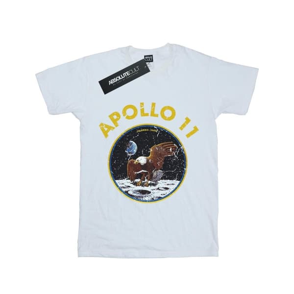 NASA Girls Classic Apollo 11 Cotton T-Shirt