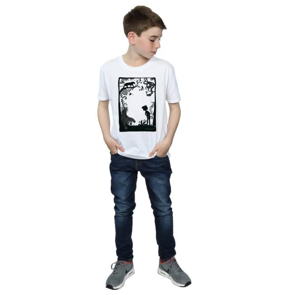 Disney Boys The Jungle Book Silhouette Poster T-Shirt