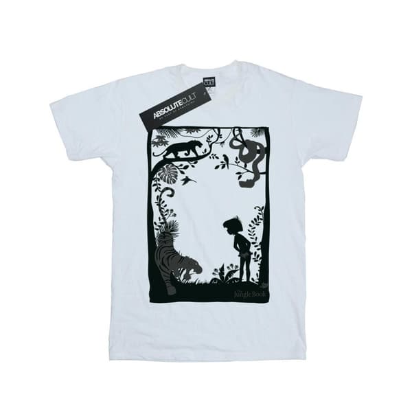 Disney Boys The Jungle Book Silhouette Poster T-Shirt