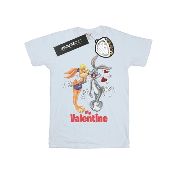 Looney Tunes Girls Bugs Bunny And Lola Valentine´s Day Cotton T-Shirt