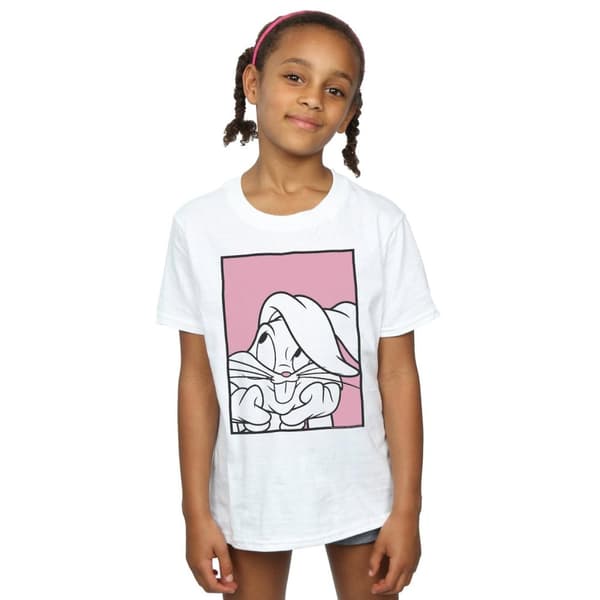 Looney Tunes T-shirt i bomull från Bugs Bunny Adore för flickor