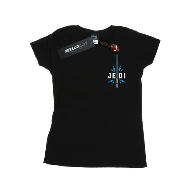 Star Wars: The Rise of Skywalker Dam/Tjej Star Wars The Rise Of Skywalker Jedi Badge - T-shirt i bomull med brösttryck Black S