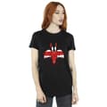 Miniatyrbilde 2 av 3: Looney Tunes Womens/Ladies Sylvester England Face Cotton Boyfriend T-Shirt