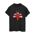 Miniatyrbilde 1 av 3: Looney Tunes Womens/Ladies Sylvester England Face Cotton Boyfriend T-Shirt