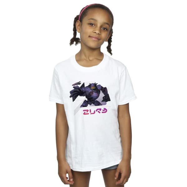 Disney T-shirt i bomull med Lightyear Zurg-komplex för flickor