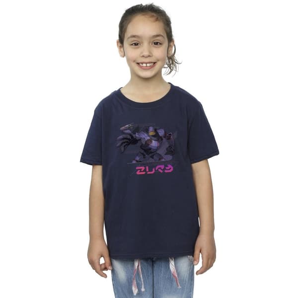 Disney T-shirt i bomull med Lightyear Zurg-komplex för flickor