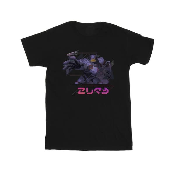 Disney T-shirt i bomull med Lightyear Zurg-komplex för flickor