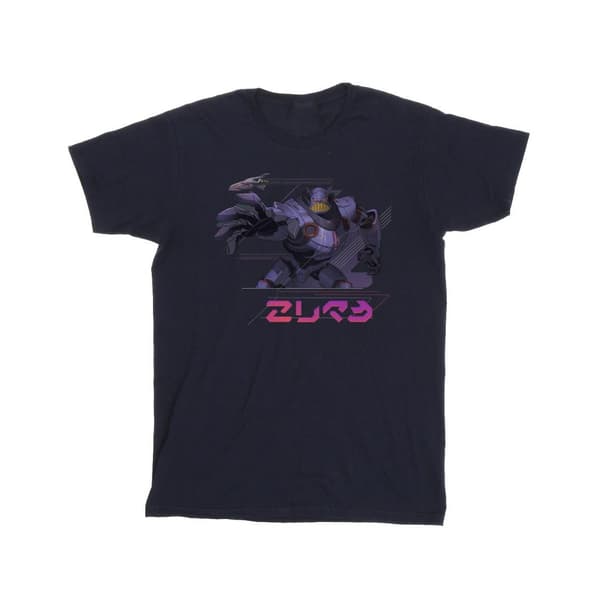 Disney T-shirt i bomull med Lightyear Zurg-komplex för flickor