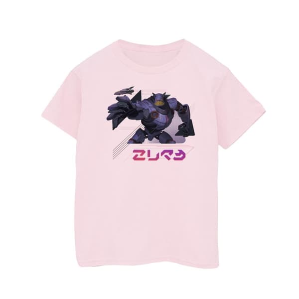 Disney T-shirt i bomull med Lightyear Zurg-komplex för flickor