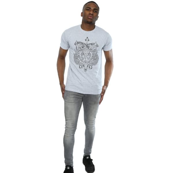 Harry Potter Mens Durmstrang Institute Crest T-Shirt