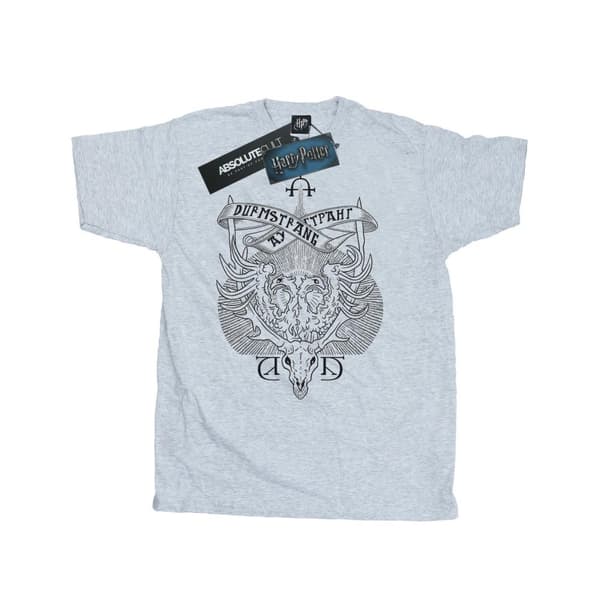 Harry Potter Mens Durmstrang Institute Crest T-Shirt