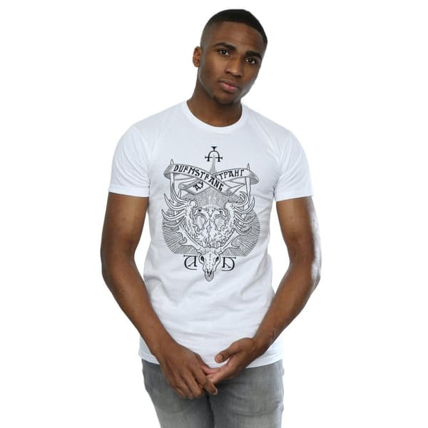 Harry Potter Mens Durmstrang Institute Crest T-Shirt