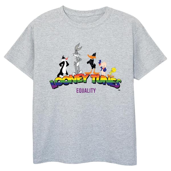 Looney Tunes Boys Pride Banner T-Shirt