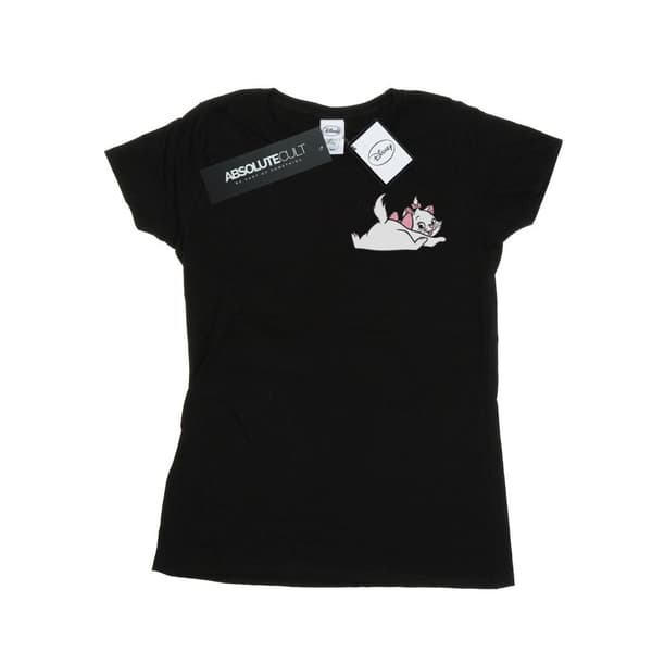 Disney Dam/kvinnor Aristocats Marie Sweet Backside - T-shirt i bomull med brösttryck