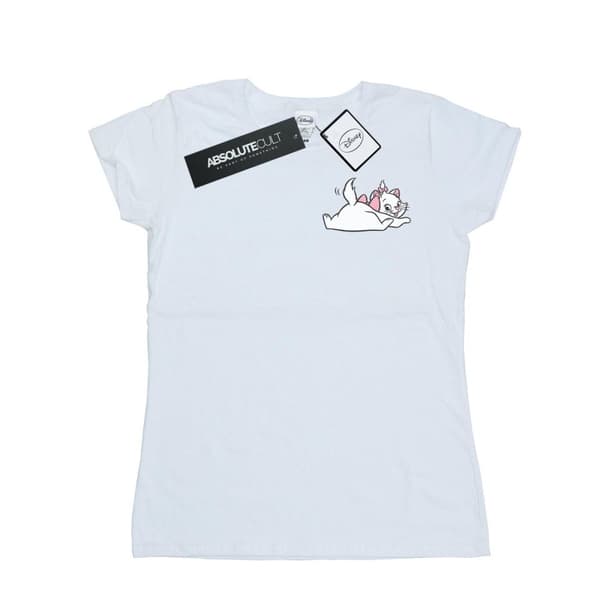 Disney Dam/kvinnor Aristocats Marie Sweet Backside - T-shirt i bomull med brösttryck