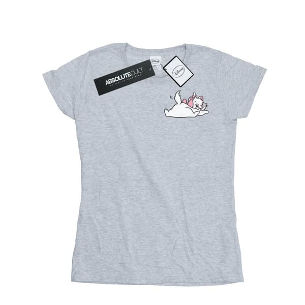 Disney Dam/kvinnor Aristocats Marie Sweet Backside - T-shirt i bomull med brösttryck
