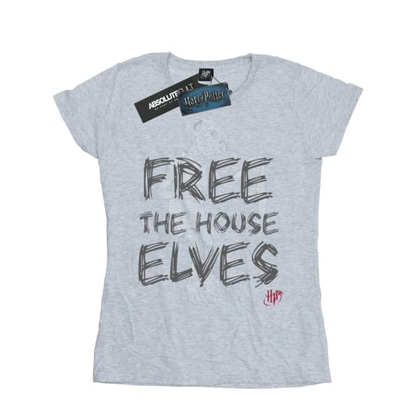 Harry Potter Womens/Ladies Dobby Free The House Elves Cotton T-Shirt