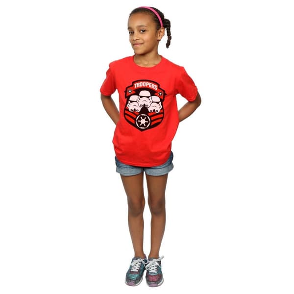 Star Wars Girls Stormtrooper Troopers Cotton T-Shirt