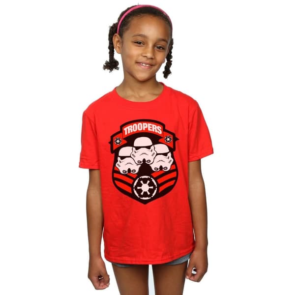Star Wars Girls Stormtrooper Troopers Cotton T-Shirt