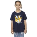 Miniatyrbillede 2 af 3: Harry Potter Girls Hufflepuff Pop Spray Cotton T-Shirt