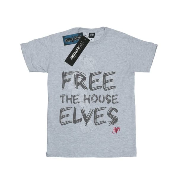Harry Potter Dobby Free The House Elves bomulls-T-shirt för flickor