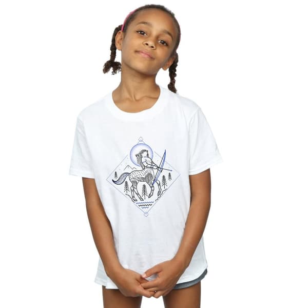 Harry Potter Centaur Line Art - T-shirt i bomull för flickor