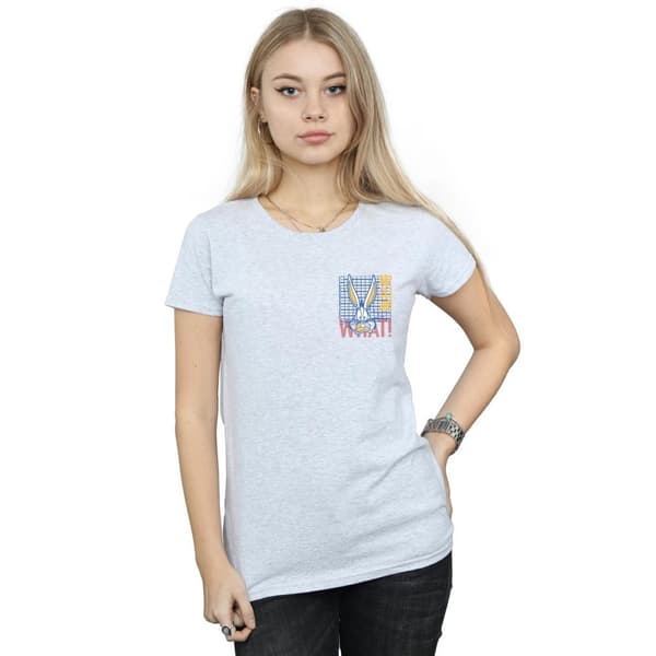 Looney Tunes Womens/Ladies Bugs Bunny What Cotton T-Shirt