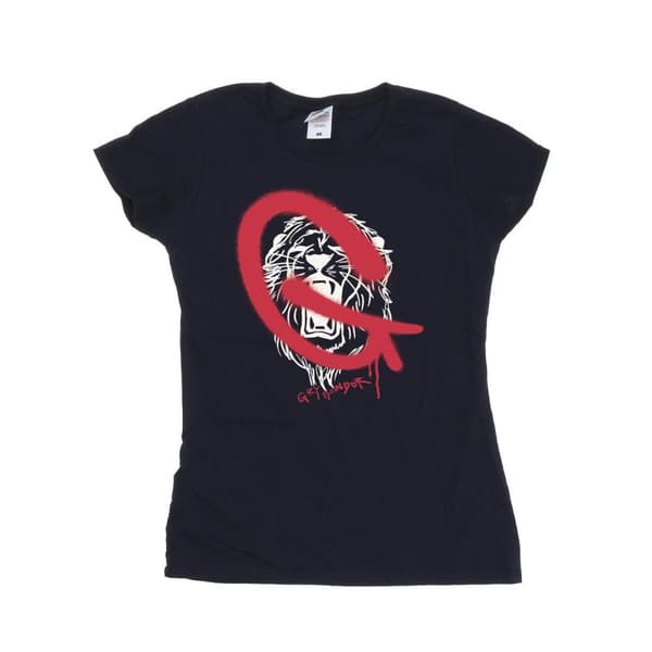 Harry Potter Womens/Ladies Gryffindor Pop Spray Cotton T-Shirt