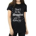 Miniatyrbillede 3 af 5: Harry Potter Womens/Ladies Don´t Let The Muggles Cotton Boyfriend T-Shirt