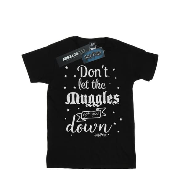 Harry Potter Womens/Ladies Don´t Let The Muggles Cotton Boyfriend T-Shirt