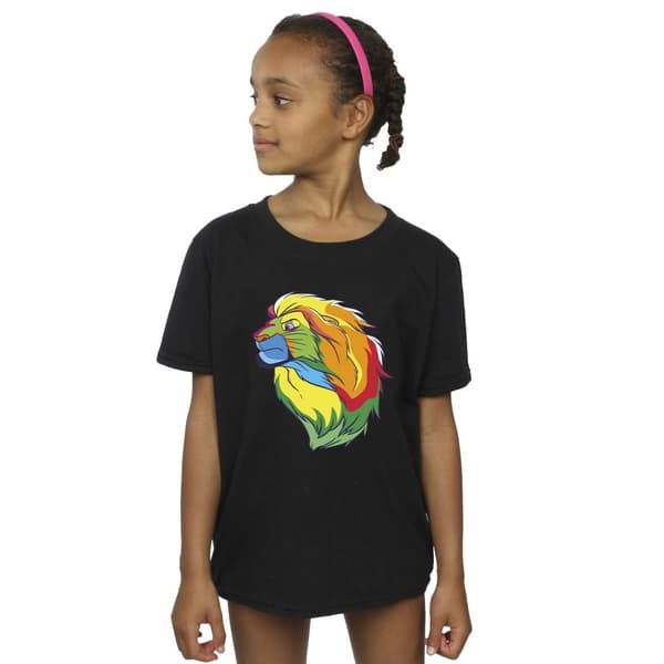 Disney Girls The Lion King Colours Cotton T-Shirt