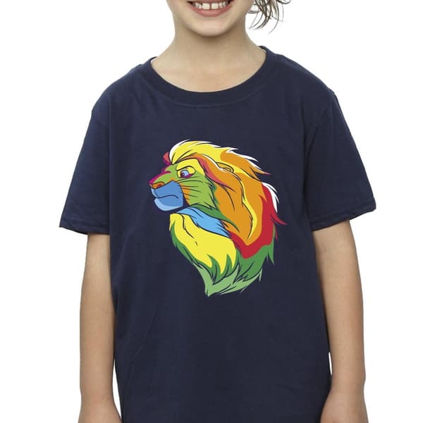 Disney Girls The Lion King Colours Cotton T-Shirt