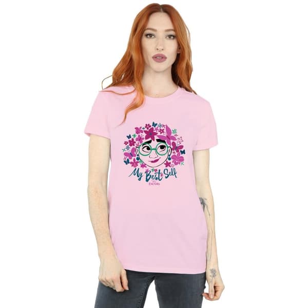 Disney Dam/Tjej Encanto My Best Self Boyfriend T-shirt i bomull