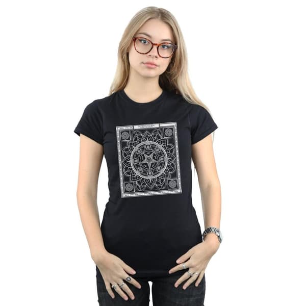 Supernatural Womens/Ladies Pentagram Pattern Cotton T-Shirt