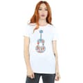 Miniatyrbilde 2 av 5: Disney Womens/Ladies Coco Guitar Pattern Cotton Boyfriend T-Shirt