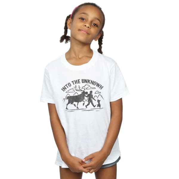 Disney Frozen 2 Into The Unknown T-shirt i bomull för flickor