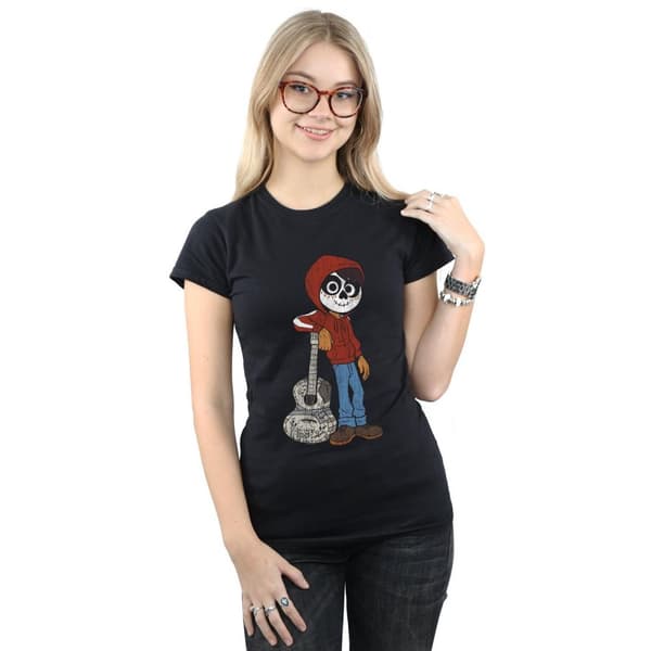 Disney Womens/Ladies Coco Miguel With Guitar Cotton T-Shirt