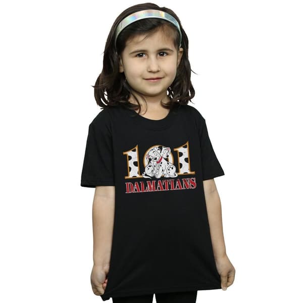 Disney Girls 101 Dalmatians Puppy Hug Cotton T-Shirt