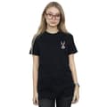Miniatyrbilde 2 av 3: Looney Tunes Womens/Ladies Bugs Bunny Breast Print Cotton Boyfriend T-Shirt