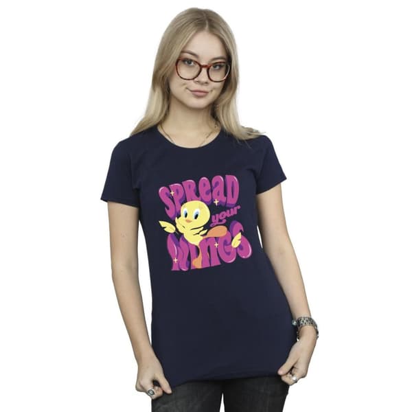 Looney Tunes Womens/Ladies Tweeday Spread Your Wings Cotton T-Shirt