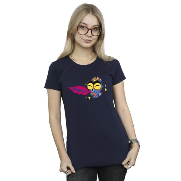 Disney Dam/Tjej Big Hero 6 Baymax Fred Fired Up T-shirt i bomull