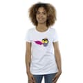 Miniatyrbild 2 av 3: Disney Dam/Tjej Big Hero 6 Baymax Fred Fired Up T-shirt i bomull